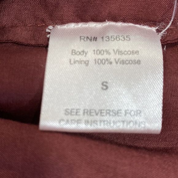 Anthropologie Love Sam Moroccan Paisley Wrap Dress V Neck Long Sleeve Size Small - Picture 13 of 15